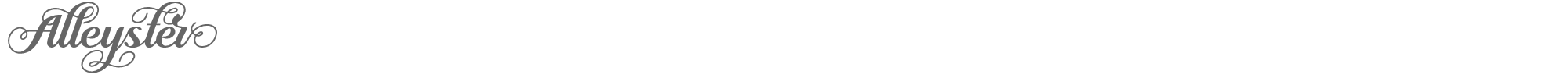 Alleyster Alleyster (DEMO).ttf font preview